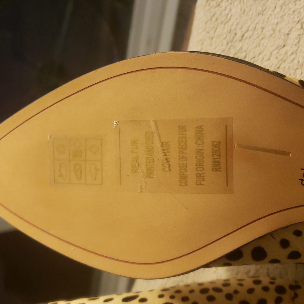 Leopard Print Mules - Picture 6 of 6